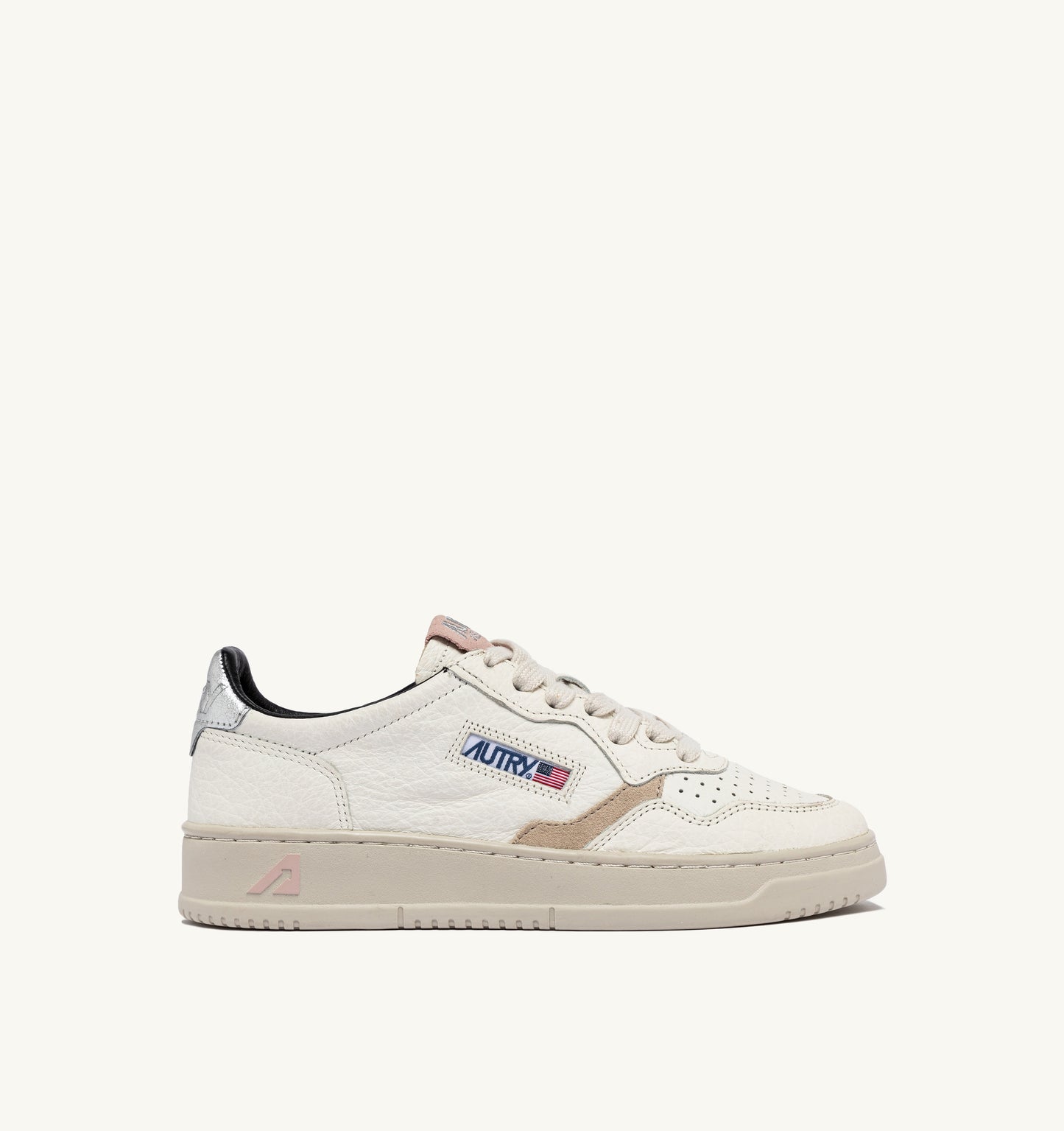 SNEAKERS DONNA AUTRY IN PELLE ELEPHANT