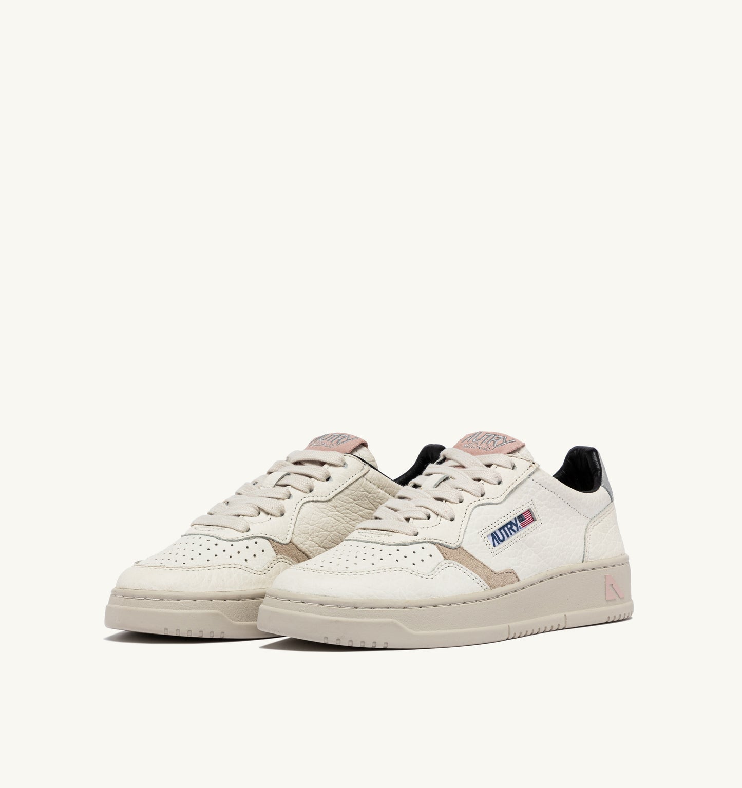 SNEAKERS DONNA AUTRY IN PELLE ELEPHANT