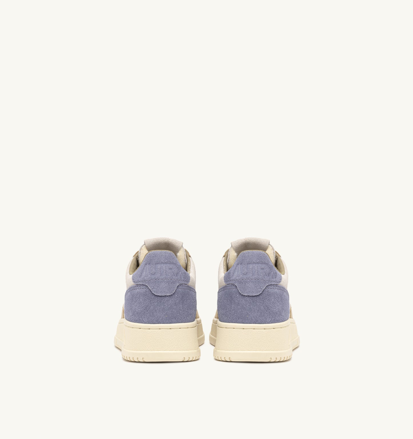 SNEAKERS DONNA AUTRY MEDALIST LOW IN PELLE SCAMOSCIATA TRICOLOR