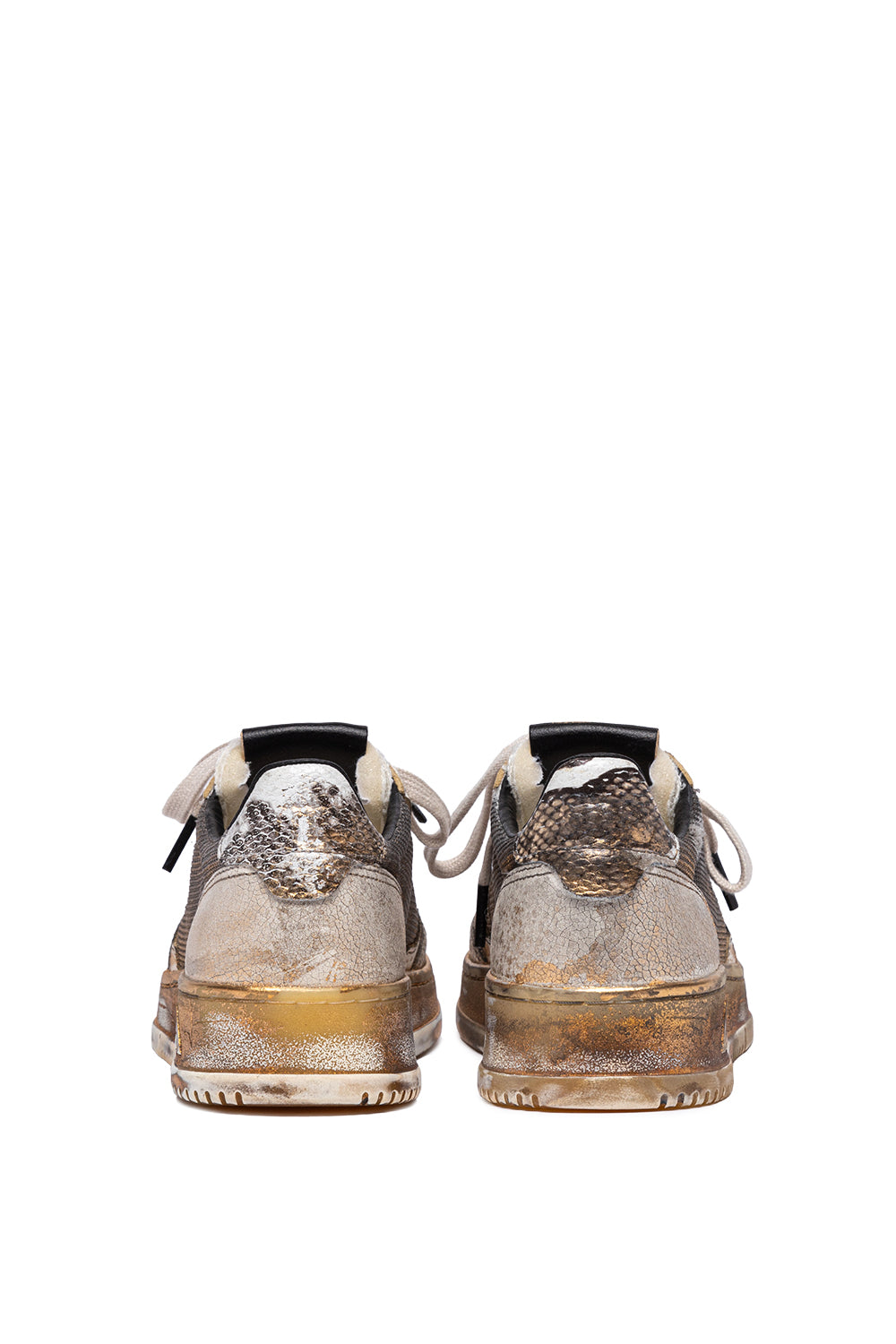 SNEAKERS DONNA AUTRY SUPERVINTAGE GOLD MESH