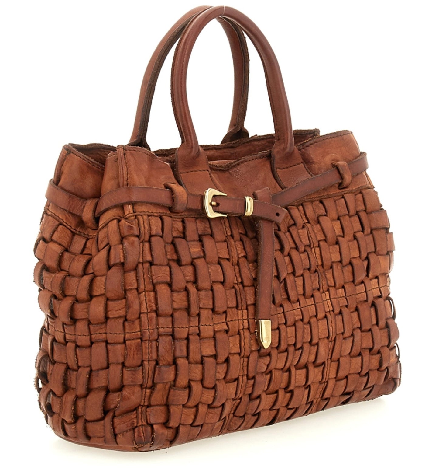 BORSA PENELOPE INTRECCIATA