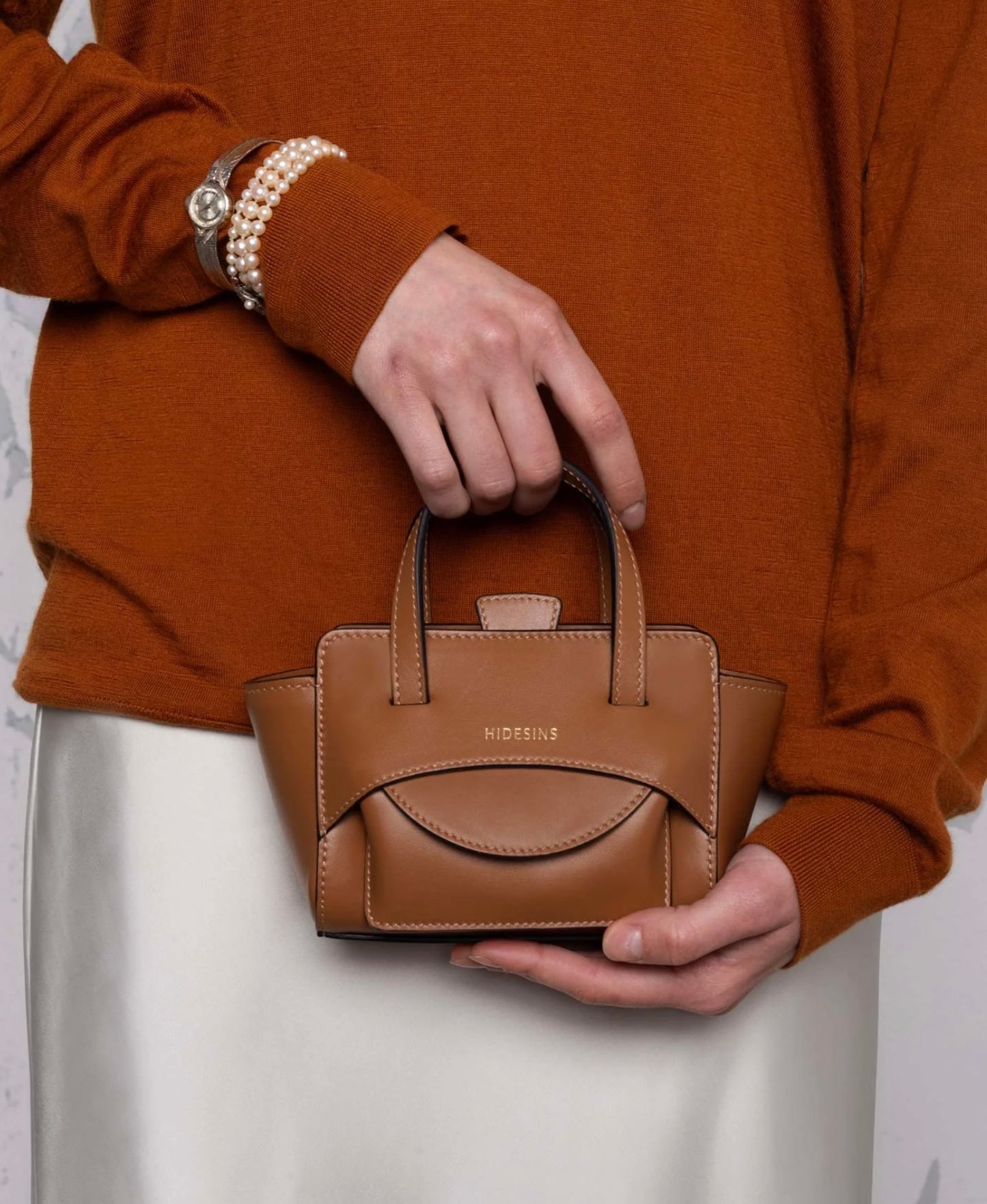 Borsa Flap XS caramel