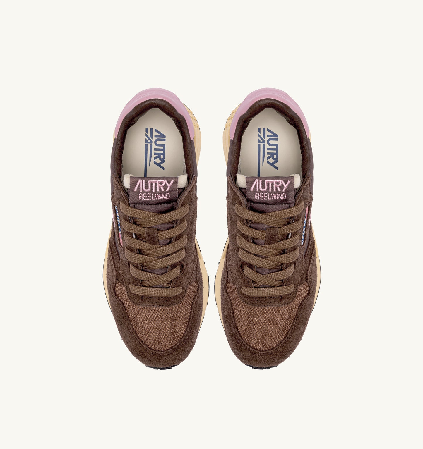 SNEAKERS DONNA AUTRY REELWIND BROWN/PINK