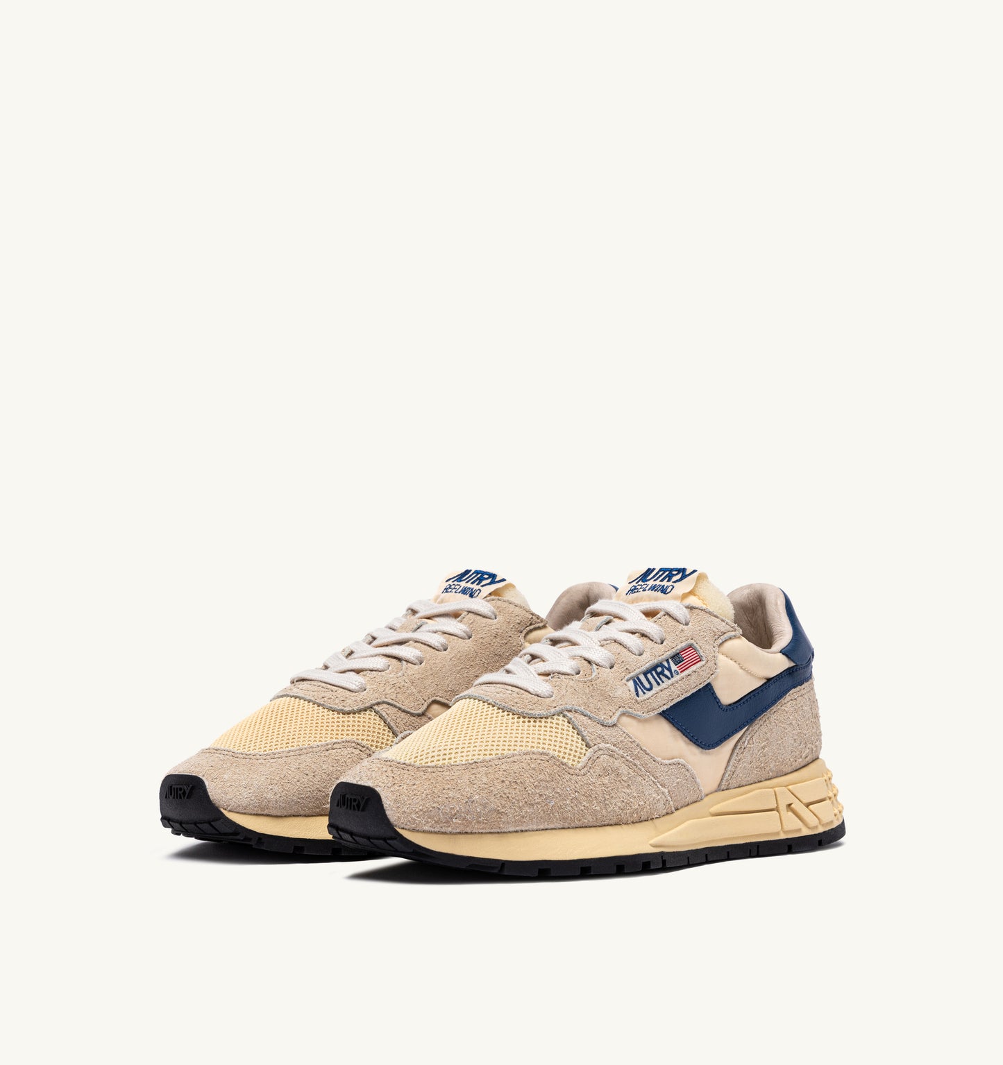 SNEAKERS DONNA AUTRY REELWIND IVORY/BLUE