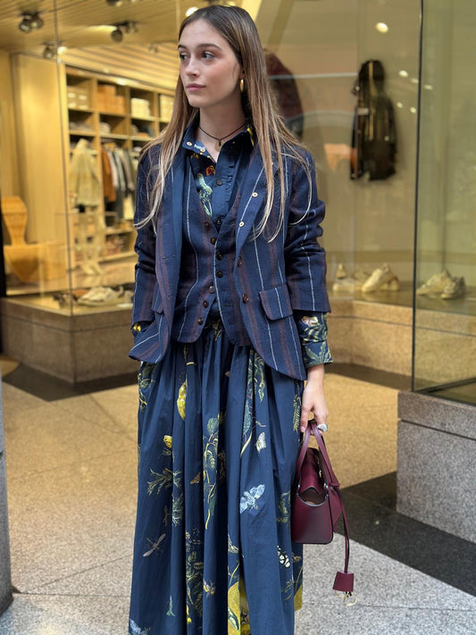 gonna fantasia floreale