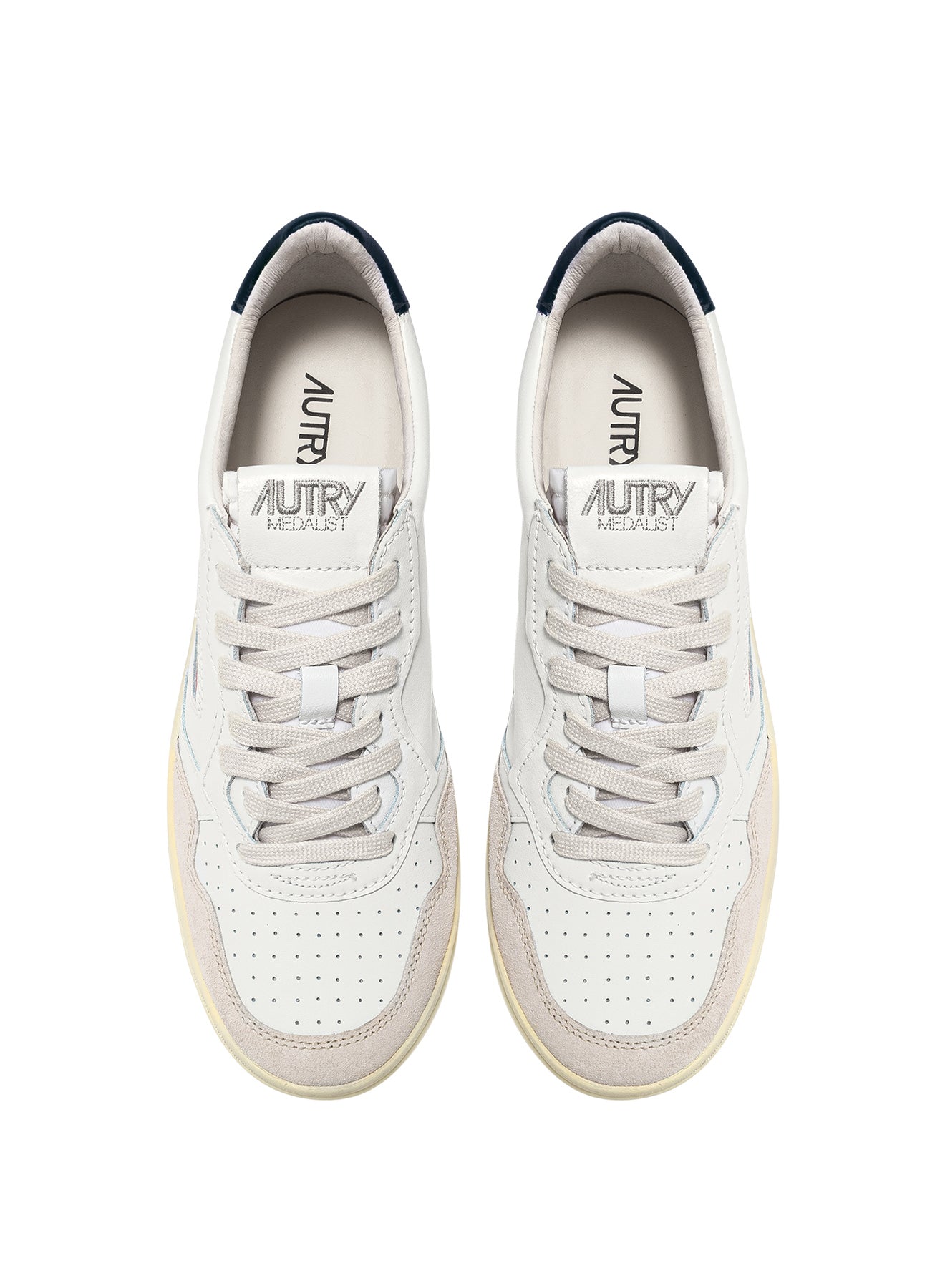 MEDALIST UOMO PELLE E SUEDE TALLONE BLU