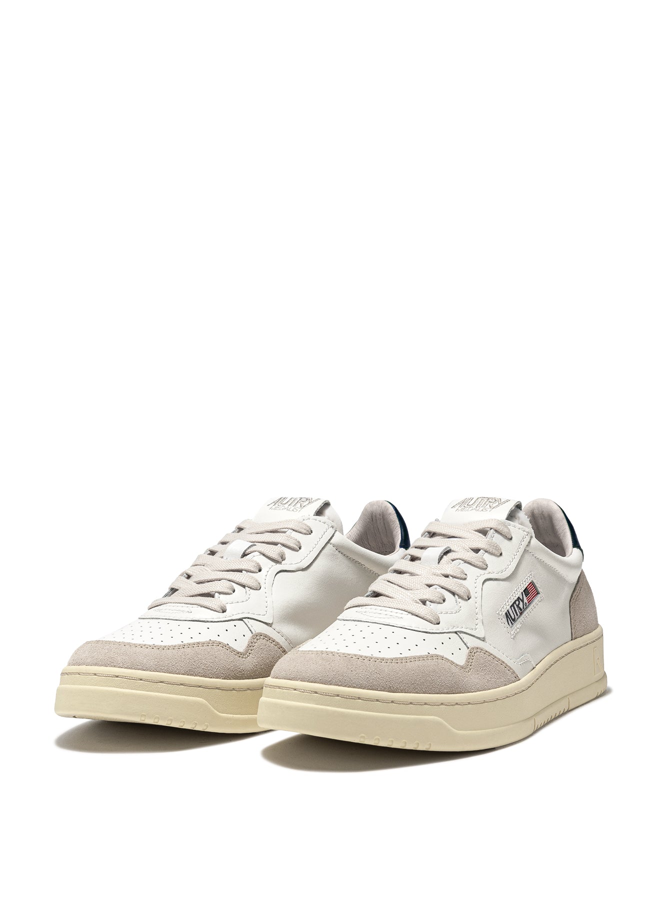 AUTRY DONNA MEDALIST PELLE SUEDE TALLONE BLU