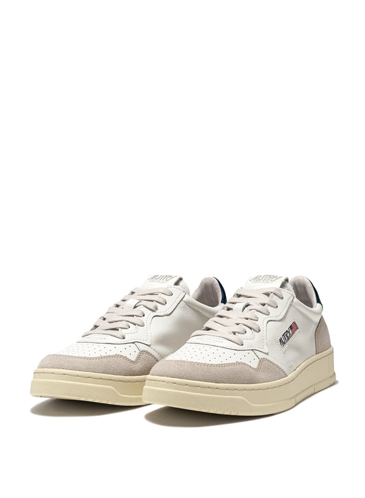 AUTRY DONNA MEDALIST PELLE SUEDE TALLONE BLU