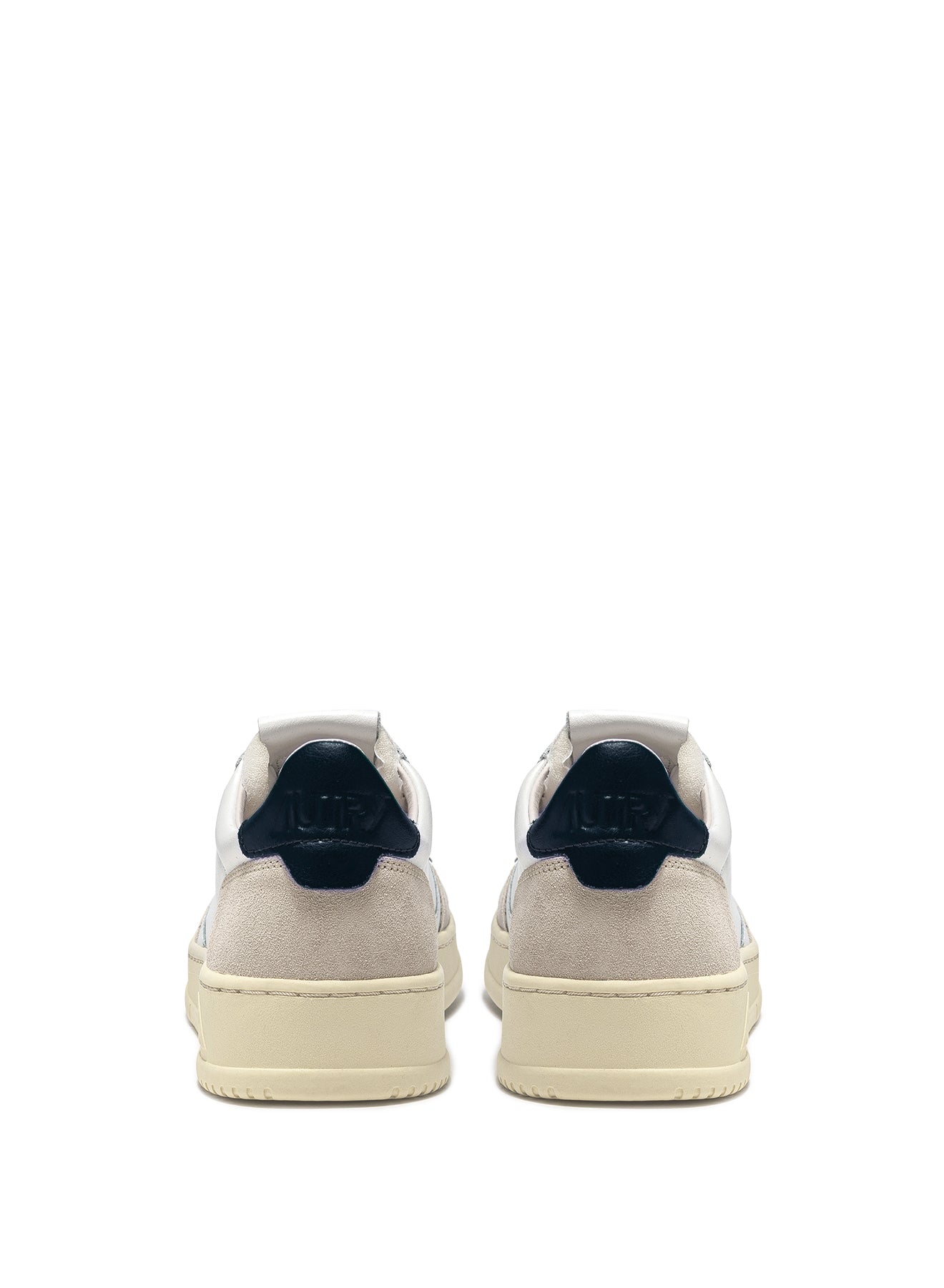 AUTRY DONNA MEDALIST PELLE SUEDE TALLONE BLU