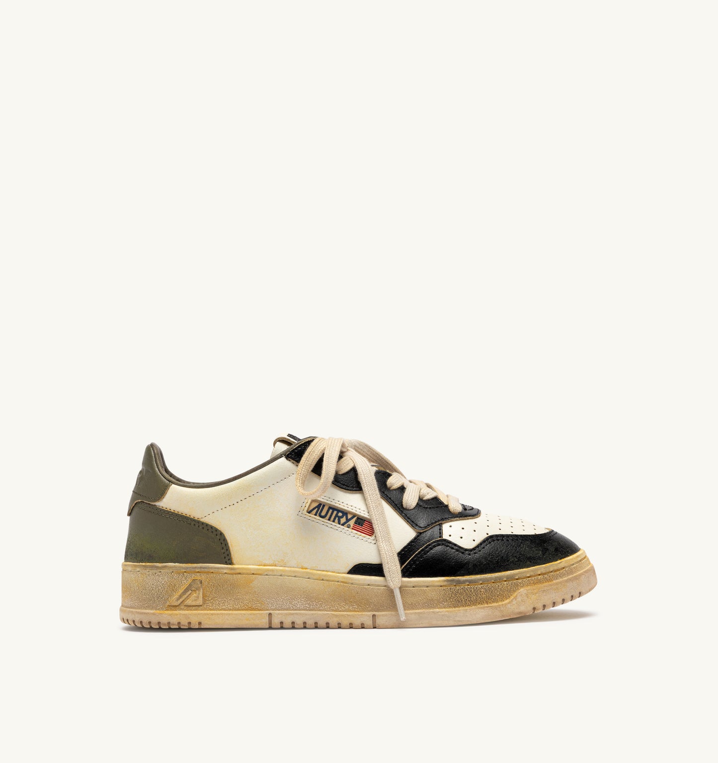 AUTRY UOMO SUPERVINTAGE VERDE/NERA