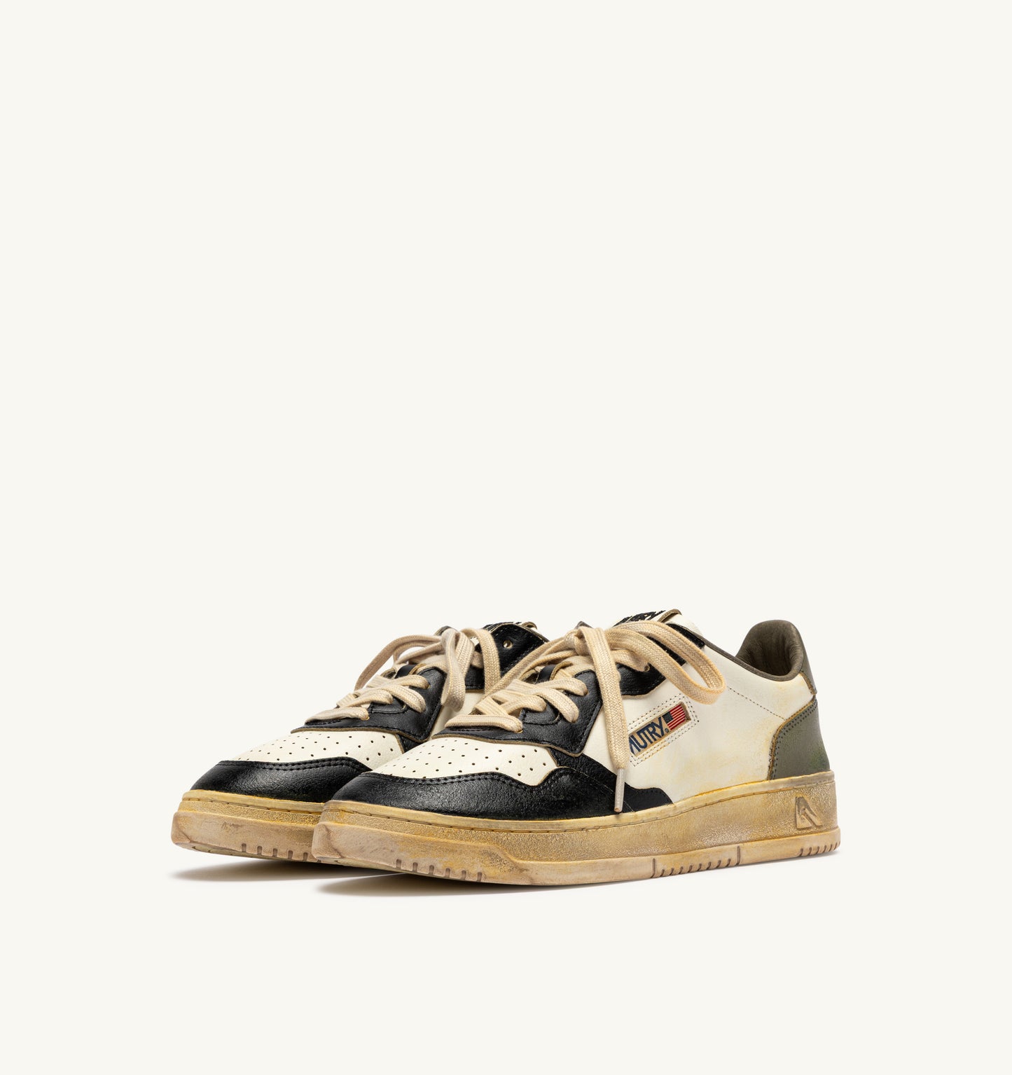 AUTRY UOMO SUPERVINTAGE VERDE/NERA