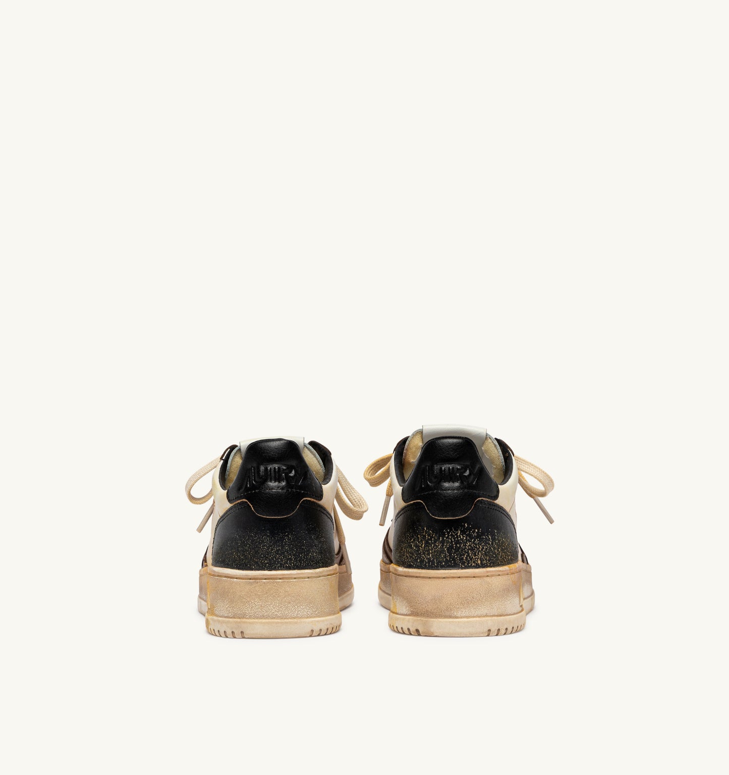 AUTRY UOMO SUPERVINTAGE BLACK/CHOCO BROWN