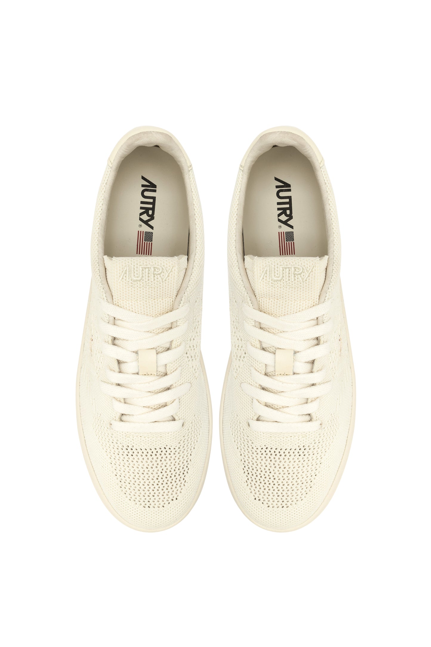 AUTRY SNEAKERS MEDALIST EASEKNIT LOW IN TESSUTO WINTER WHITE
