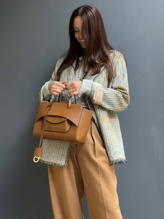 Giacca in tessuto Jacquard