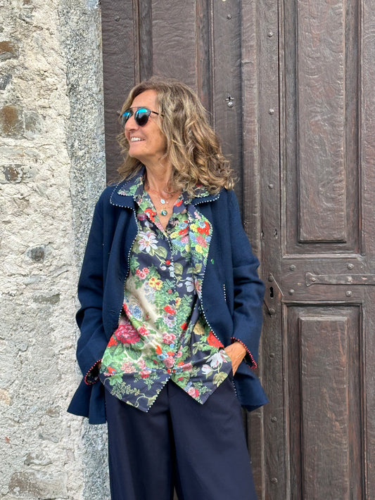 Pero giacca in lana  reversibile
