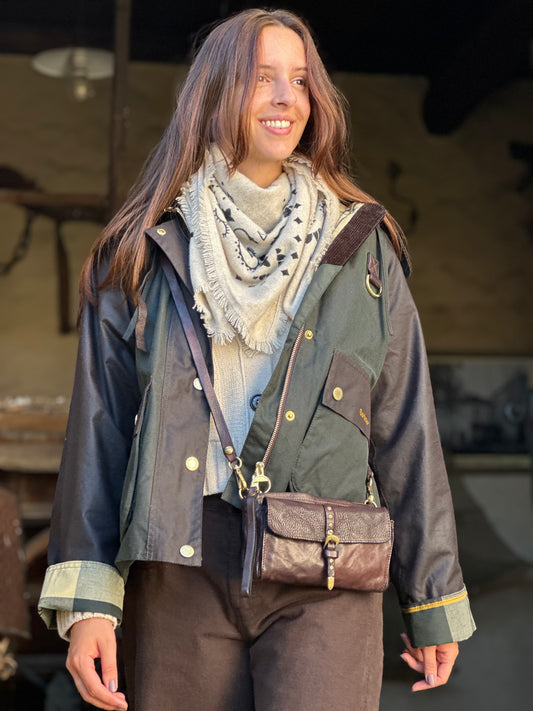 BARBOUR  giacca bicolor