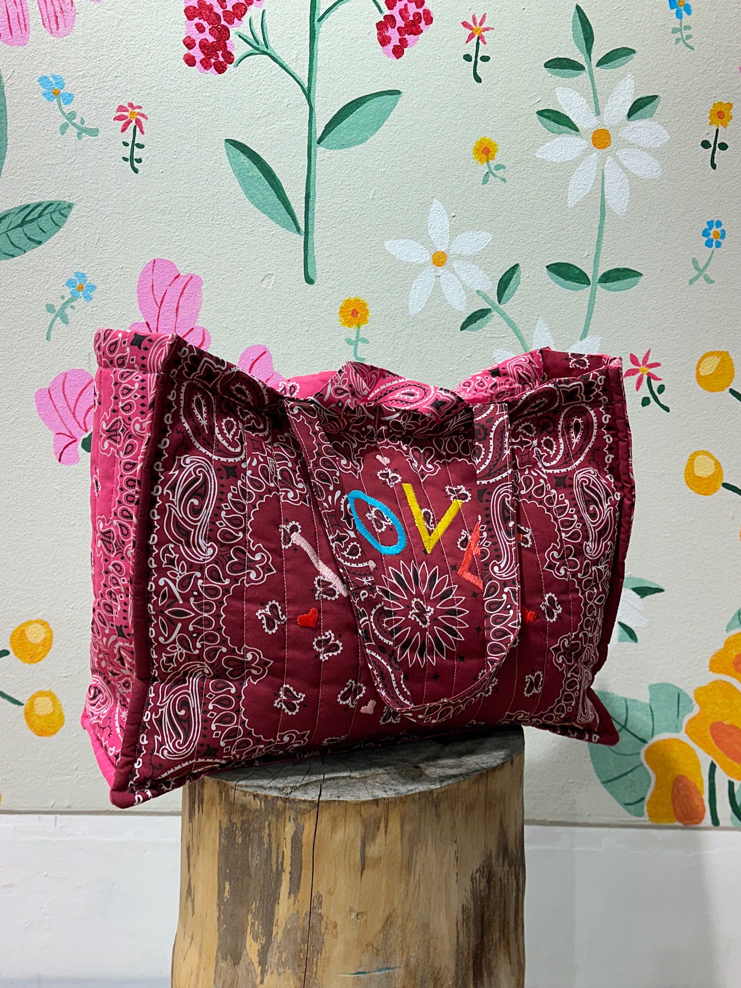 Borsa Bandana Ricamata
