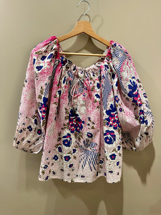 BLUSA STAMPATA