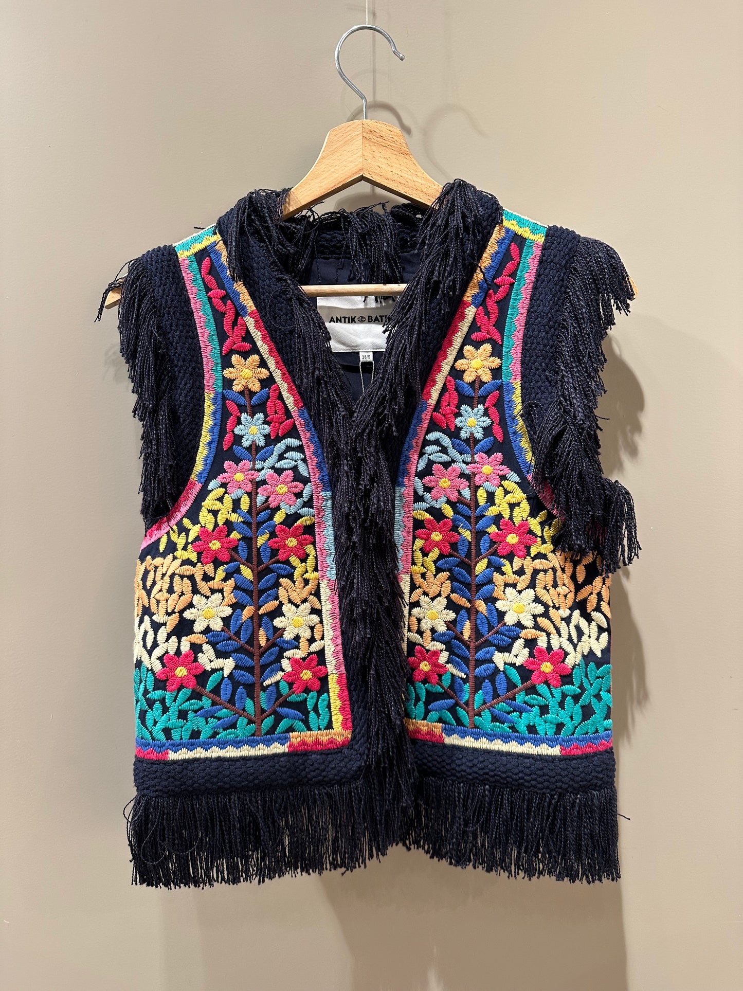 GILET RICAMATO