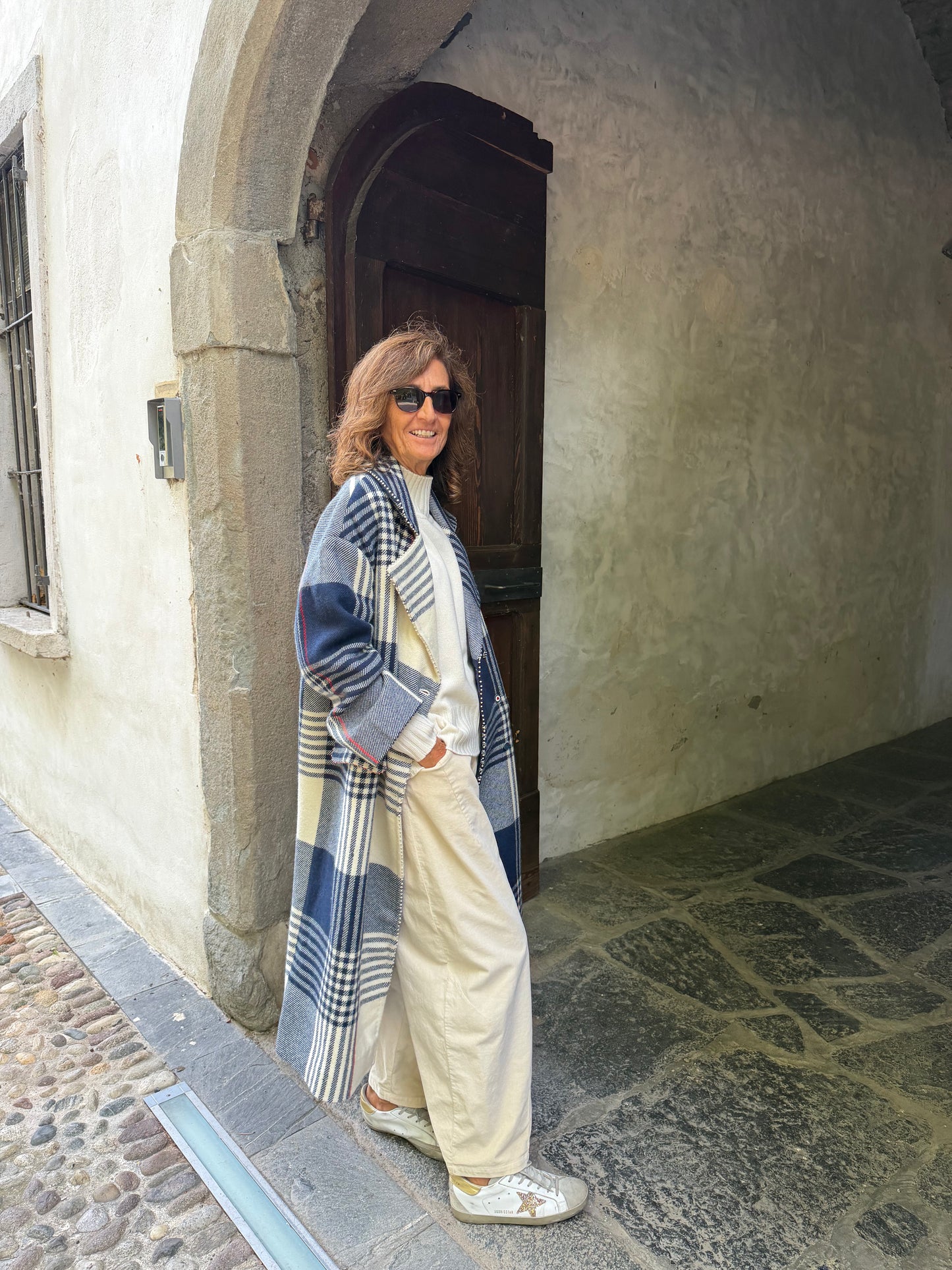"Pero" Cappotto Tartan