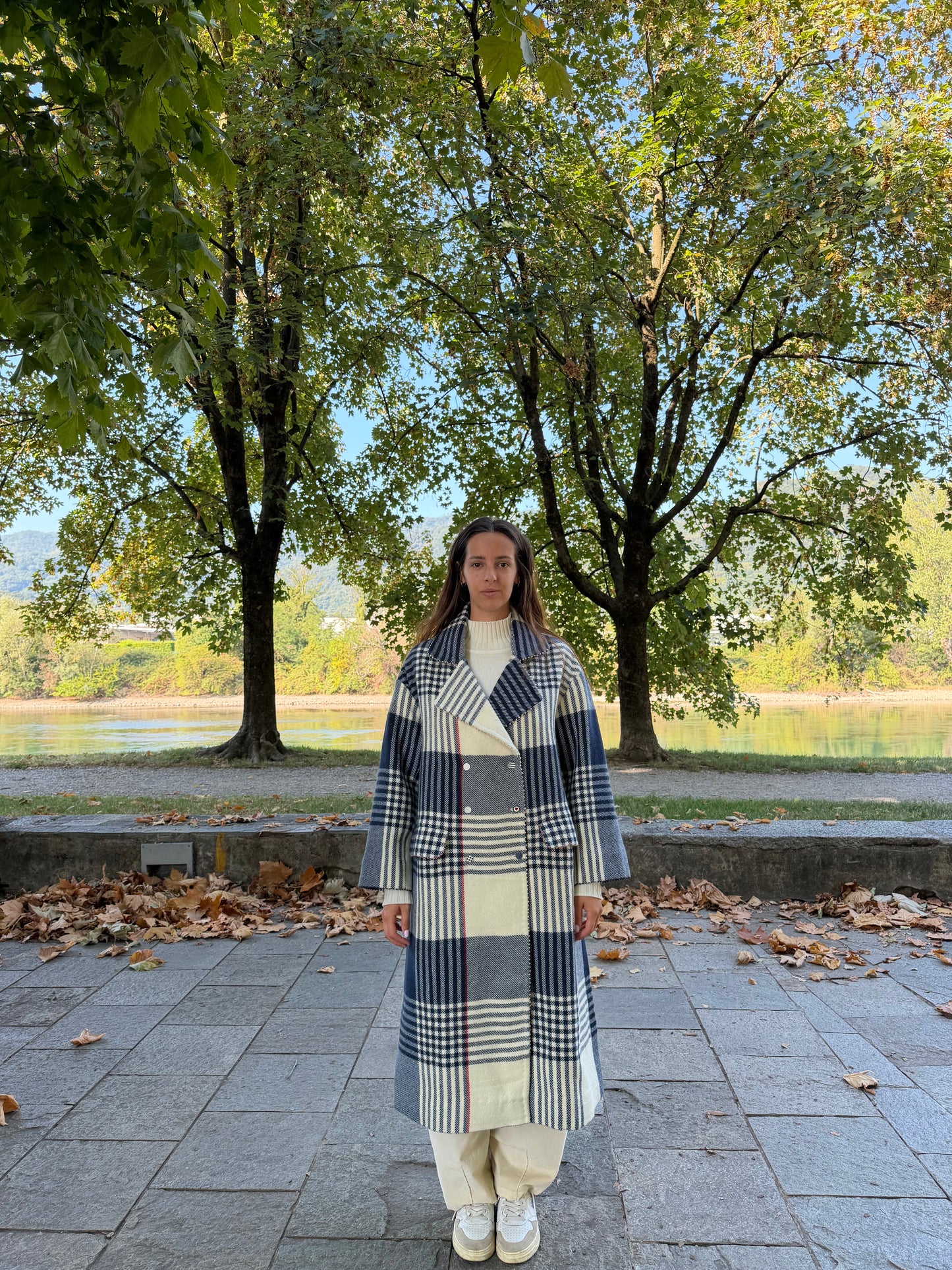 "Pero" Cappotto Tartan