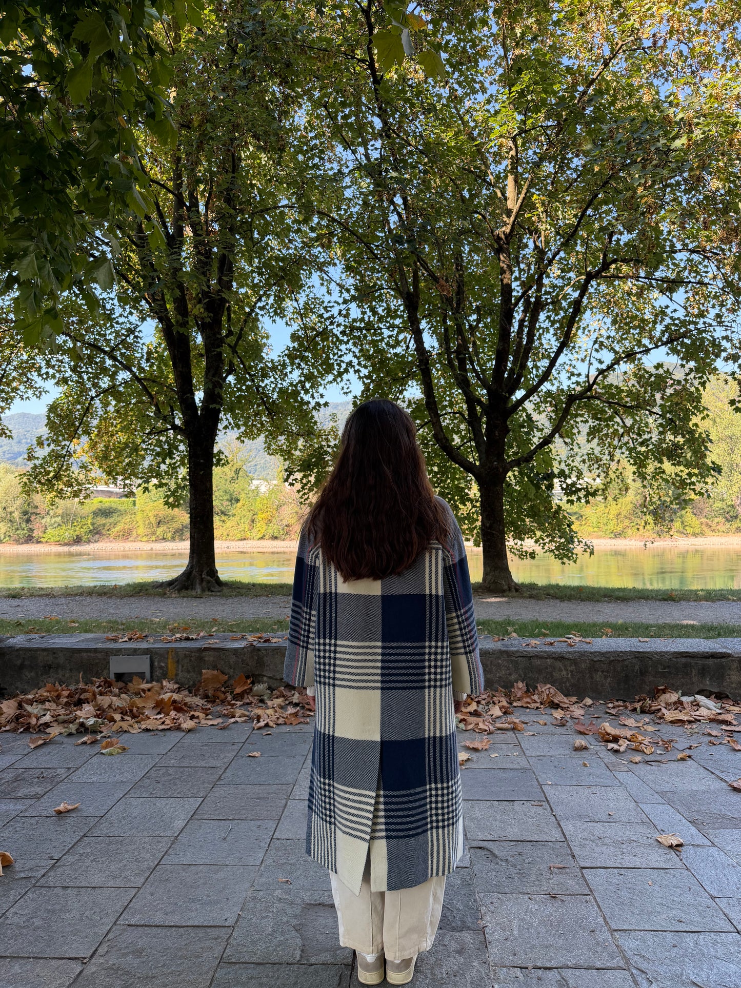 "Pero" Cappotto Tartan