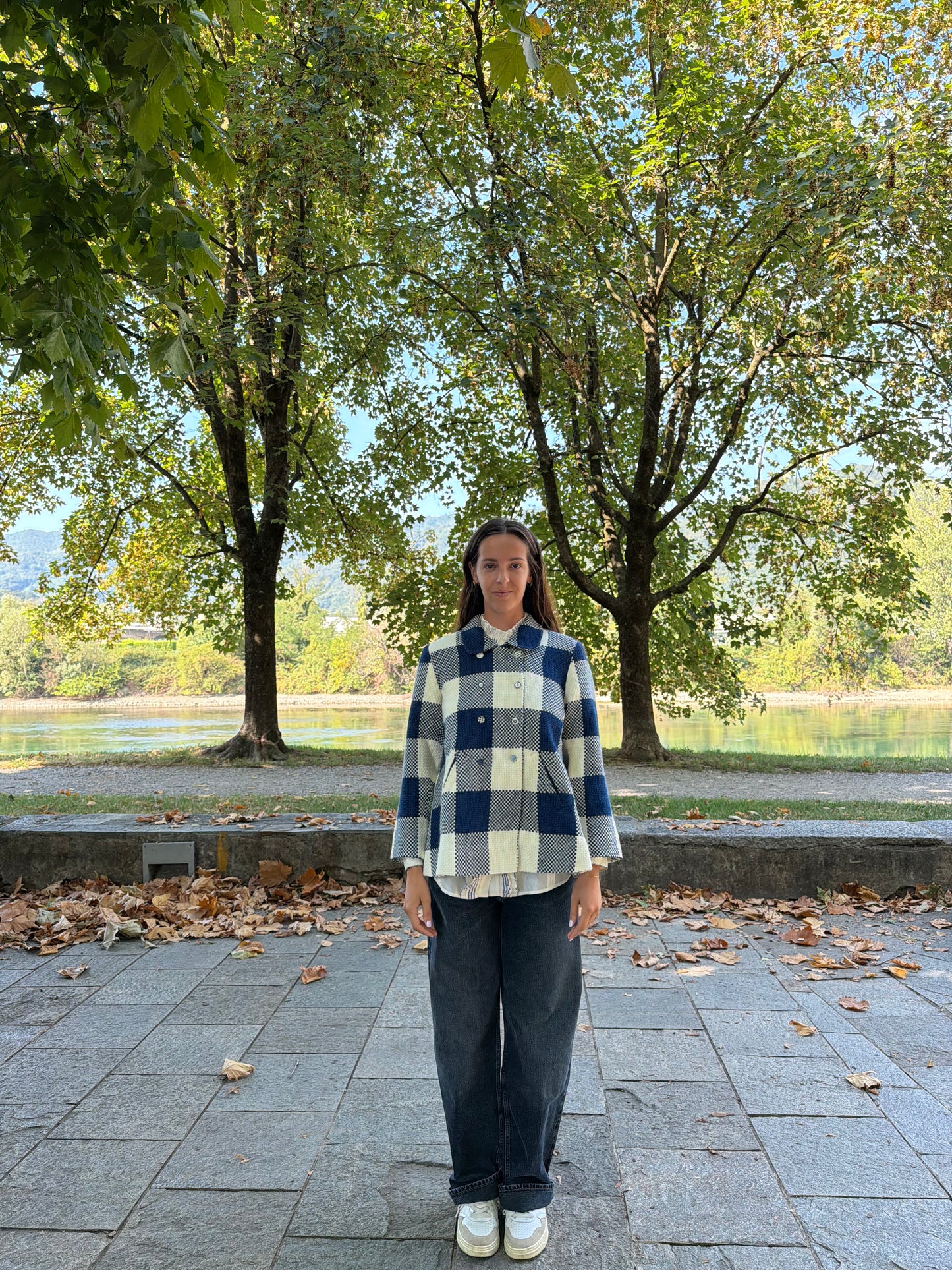 "Pero" Giacchina Tartan reversibile