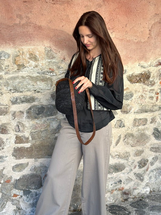 Pantalone in bull denim