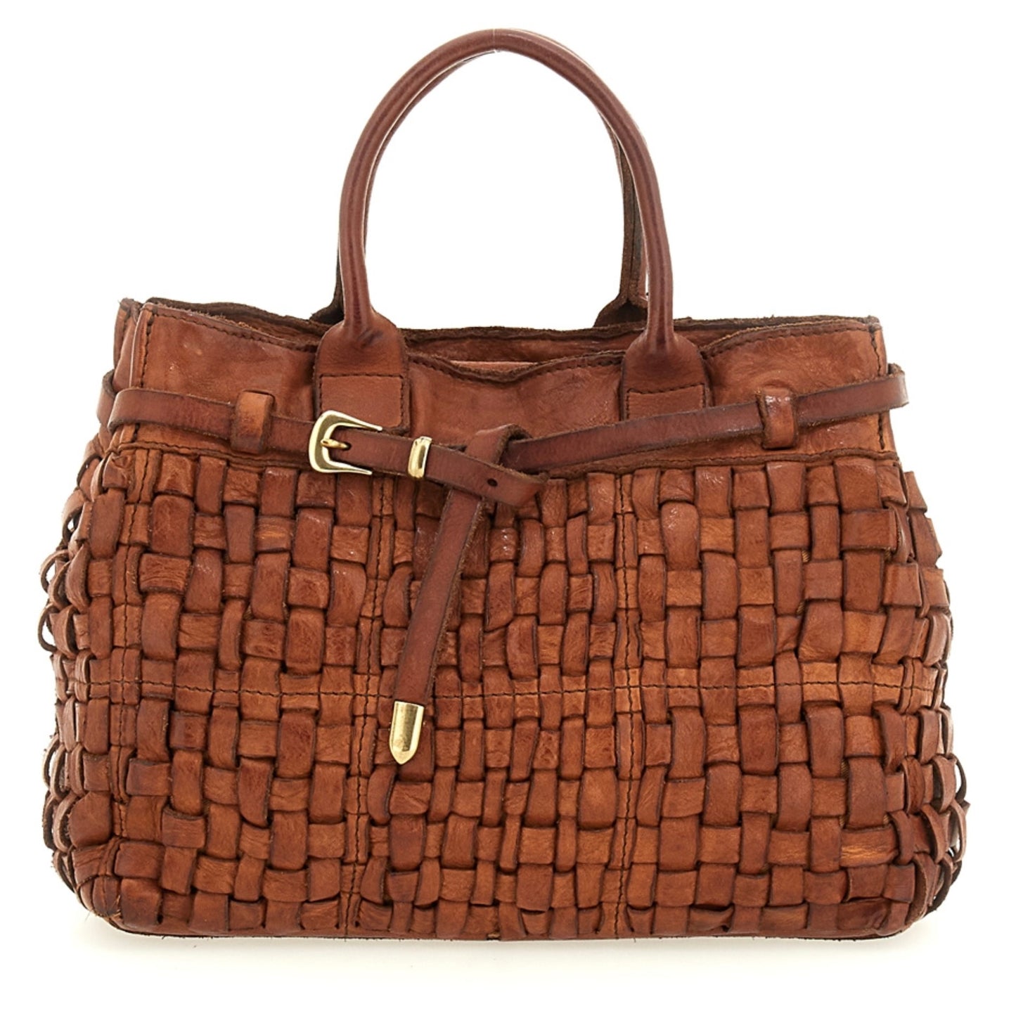 BORSA PENELOPE INTRECCIATA