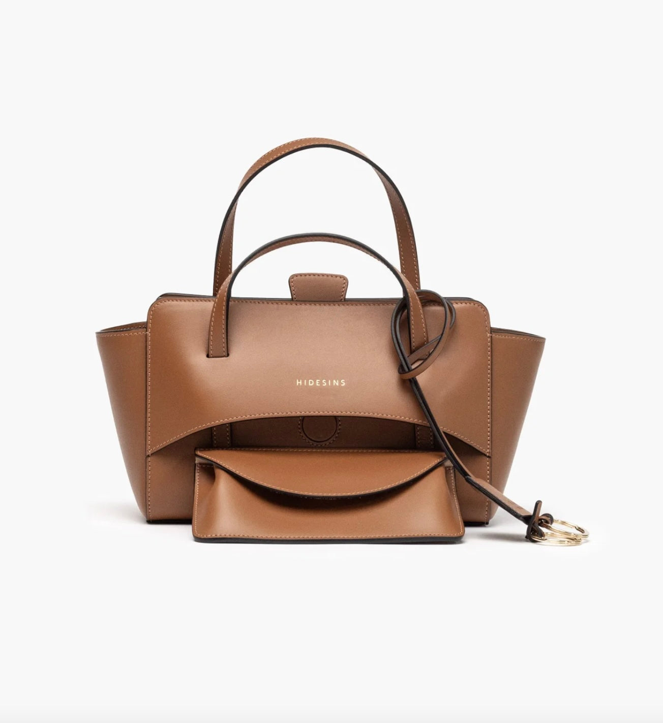 Borsa Flap S caramel