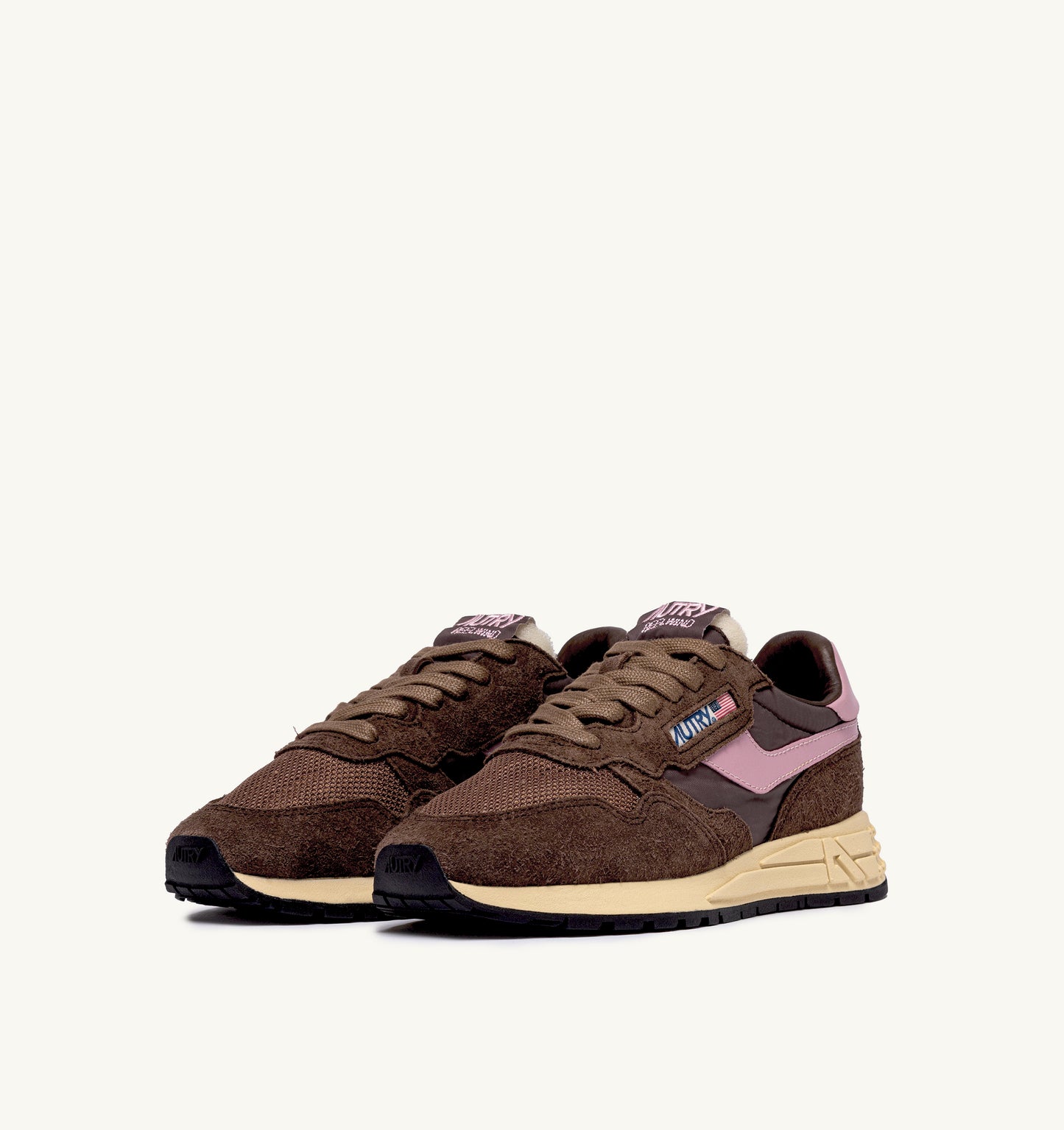 SNEAKERS DONNA AUTRY REELWIND BROWN/PINK