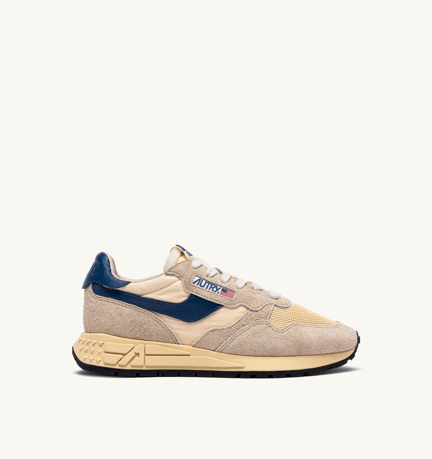 SNEAKERS DONNA AUTRY REELWIND IVORY/BLUE